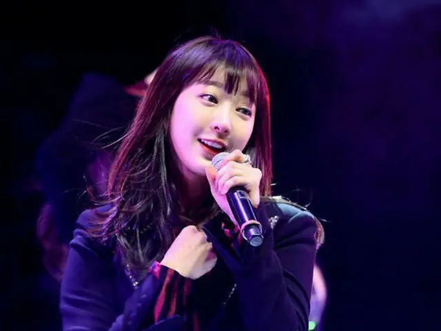 EXID、寒波の中のコンサート出演