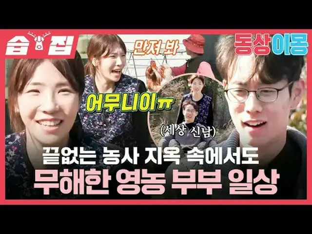 無限の農業地獄の中でも無害な栄養夫婦の日常 #シン・スンジェ #チョン・ヘリン #SBS月曜芸能 #像イモン2あなたは私の運命 #youaremydestiny