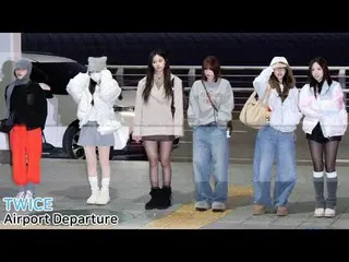 251128 TWICE_ _  Airport Departure fancam by 스피넬

* Do not edit, Do not re-uploa