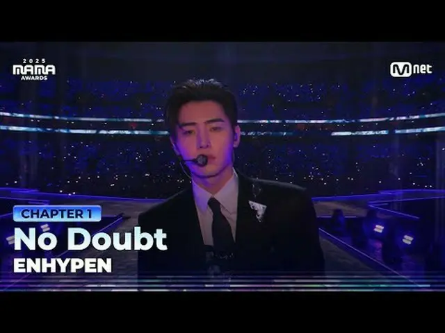 テレビでストリーミング: 「クリムソン・ブローケン」 No Doubt by ENHYPEN_ _  (ENHYPEN_ ) in 2025 MAMA AWAR