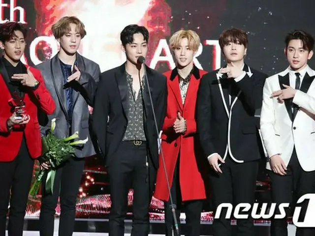 GOT7、ホットパフォーマンス賞を受賞