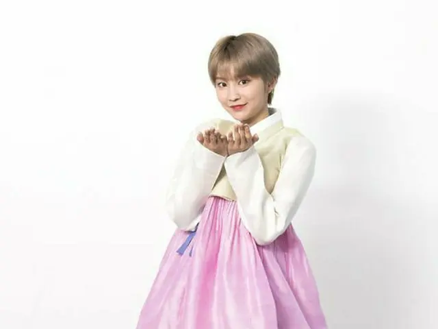 MOMOLAND ヘビン、旧正月の挨拶