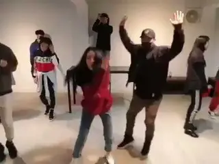 【I公式】Wonder Girls 出身ソンミ[SUNMI]、 練習中