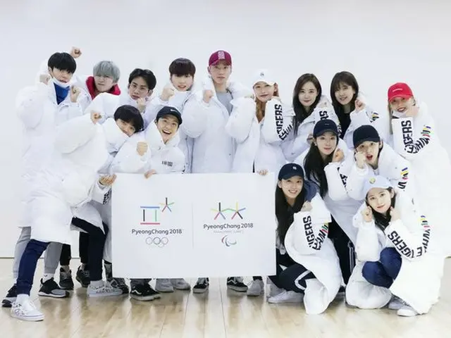 「THE UNIT」UNIT B UNIT Gの最終メンバー18人、平昌五輪成功祈願＆浦項地震の被災者に1億ウォン相当のダウンコート500着を寄付