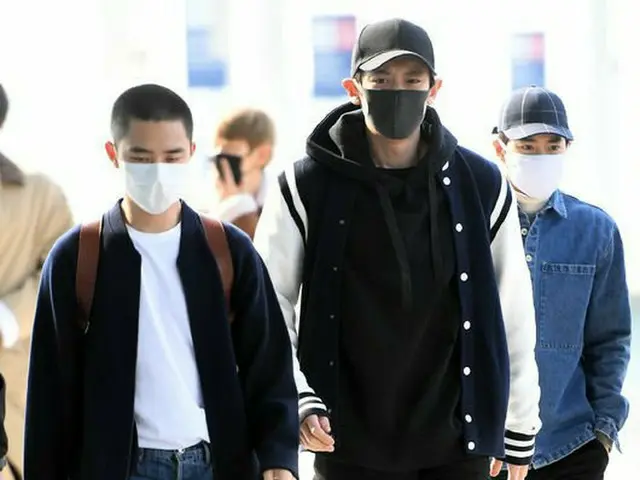 EXO、コンサートのため大阪に向けて出国