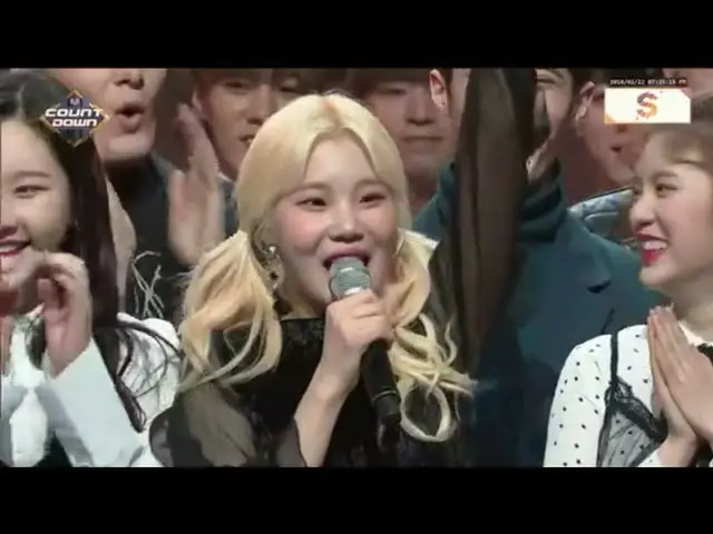 MOMOLAND、M! COUNTDOWNで1位の瞬間