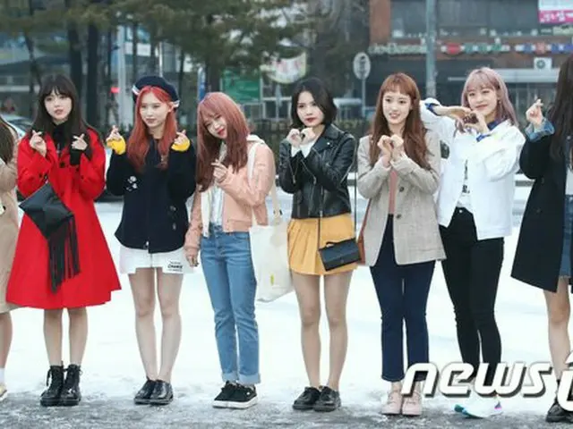 Weki Meki、「ミュージックバンク」出勤完了。