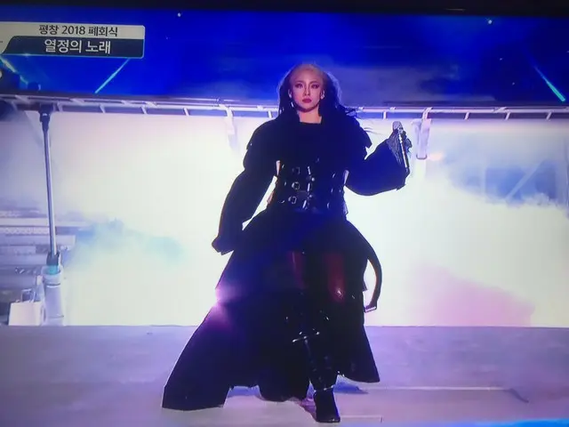 2NE1 CL、オリンピック閉会式に登場