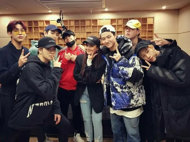 SISTAR 出身ヒョリン、後輩GOT7 を応援