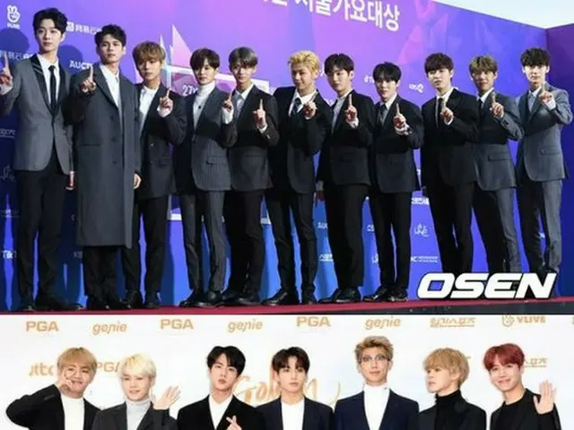 Wanna One、3月アイドルブランド評価1位。