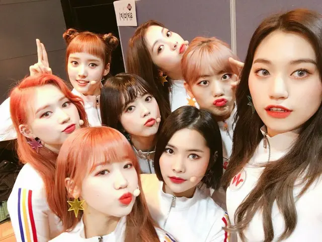 【t公式fan】Weki Meki、6時から放送のMnet「Mカウントダウン」に出演。