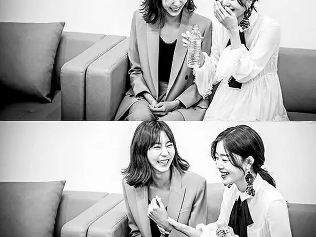 【i公式】SECRET 出身 ハン・ソナ、AFTERSCHOOL出身ユイとのツーショット写真を公開。