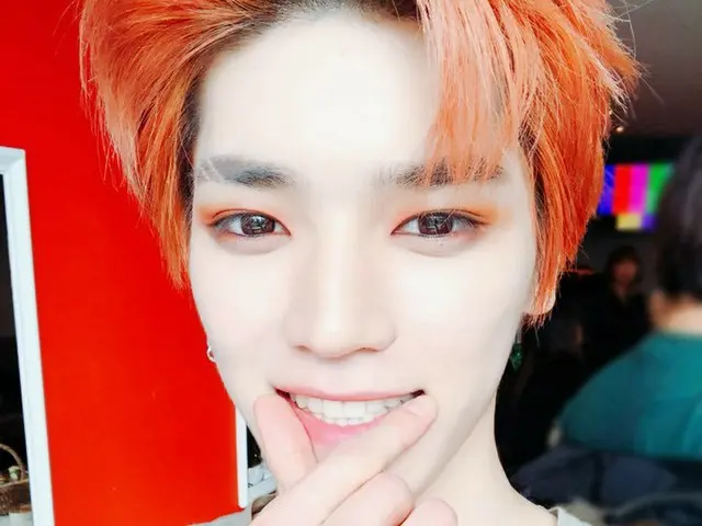 【t公式】NCT テヨン、自撮り写真の勉強中。