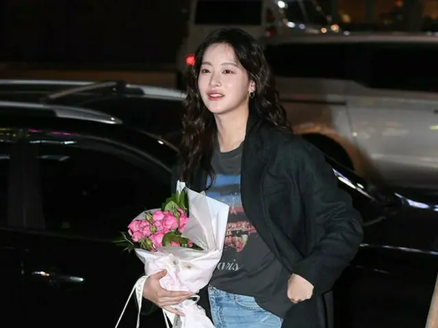 女優オ・ヨンソ、ドラマ「花遊記」の打ち上げパーティーに参加中