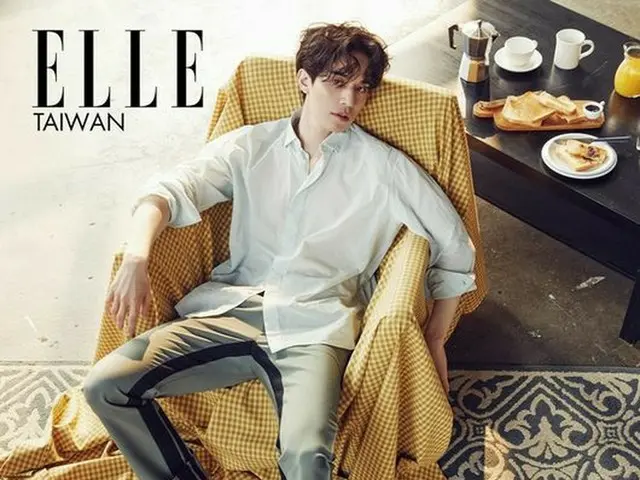「トッケビ」(鬼)の俳優イ・ドンウク、「ELLE Taiwan」3月号の表紙モデルを務める。