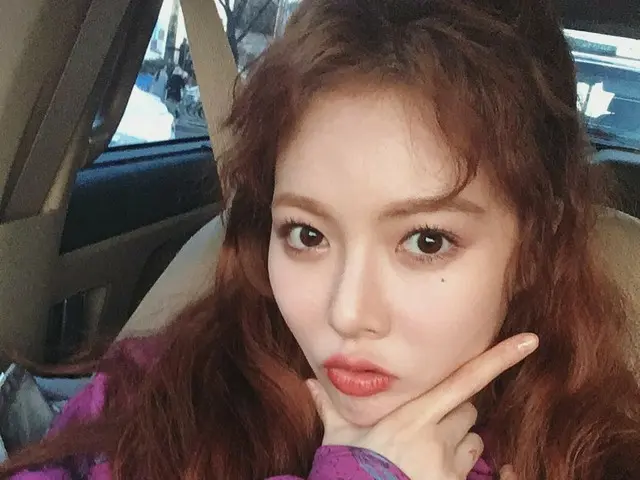 【i公式】4Minute 出身 ヒョナ、SNS更新～その2。