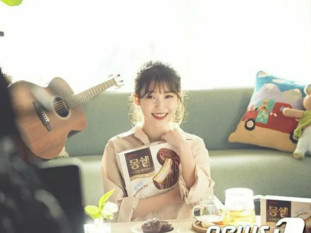 歌手IU(アイユー)、ロッテ製菓の生クリームパイ「モンシェル」の広告モデルに