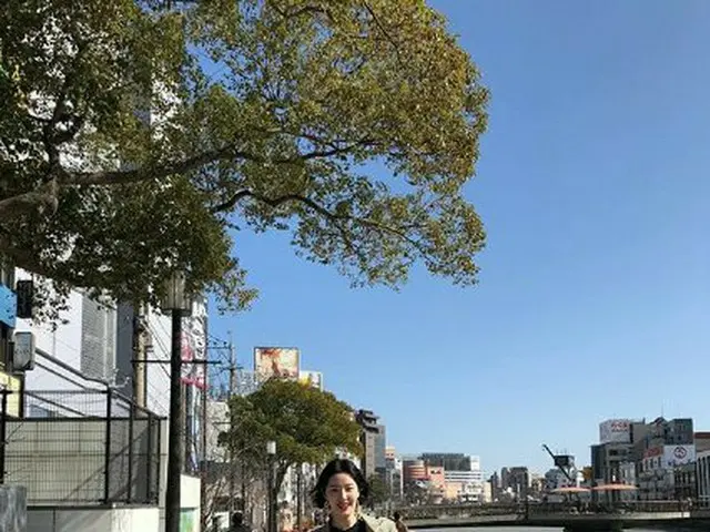 女優キム・セロム、福岡旅行写真を公開