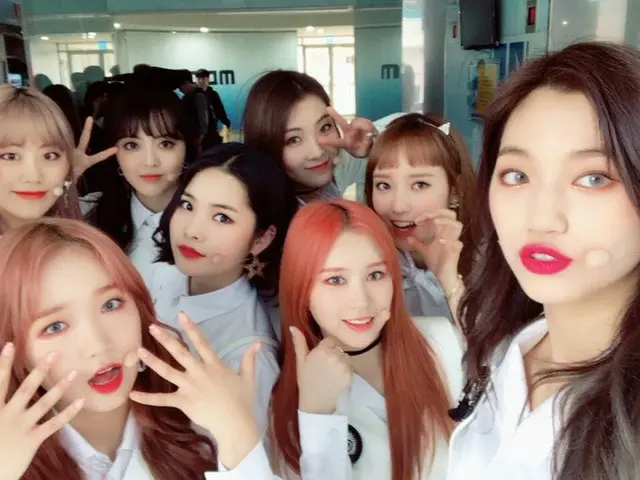 【t公式fan】Weki Meki、7時から放送のMBC MUSIC 「SHOW Champion」に出演。
