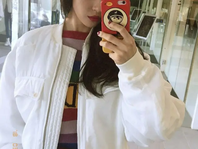 【I公式】Wonder Girls 出身 ソンミ、今日は面白い撮影をした。