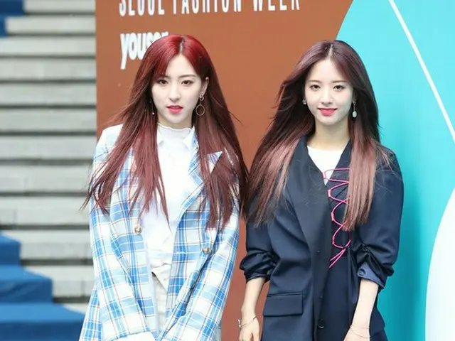 宇宙少女 ウンソ＆ボナ、2018F/W「HERA Seoul Fashion Week YOUSER」コレクションに出席。