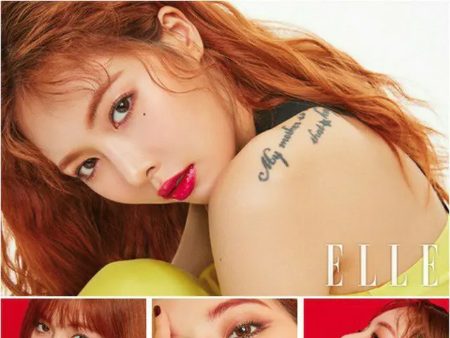 4Minute 出身ヒョナ、画報公開。