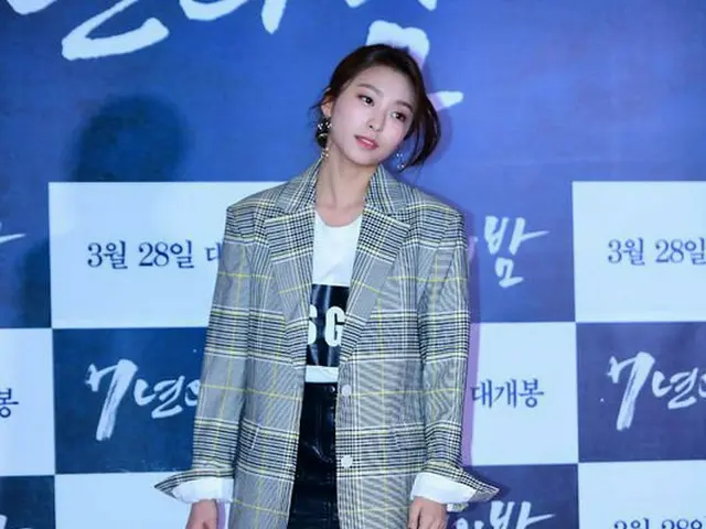 SISTAR 出身 ボラ、映画「7年の夜」VIP試写会に出席。