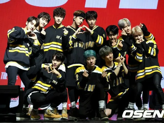 THE BOYZ、2ndミニアルバム「THE START」の発売記念ショーケースを開催。