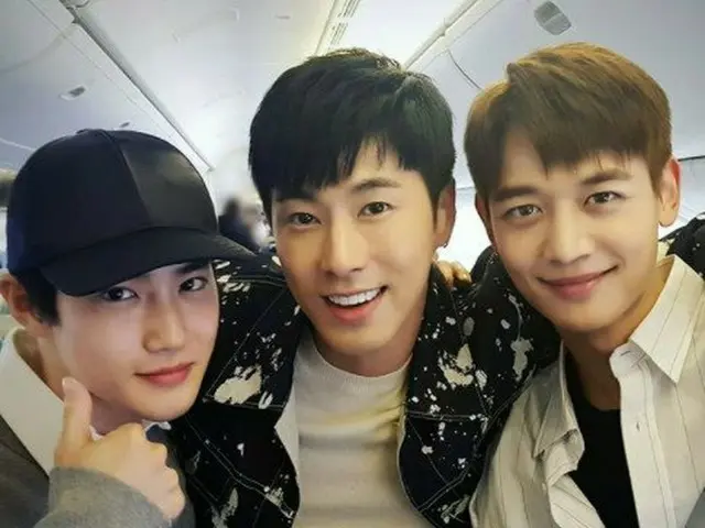 東方神起 ユンホ SHINeeミンホ EXO SUHO、ドバイ公演へ向かう情熱3人衆