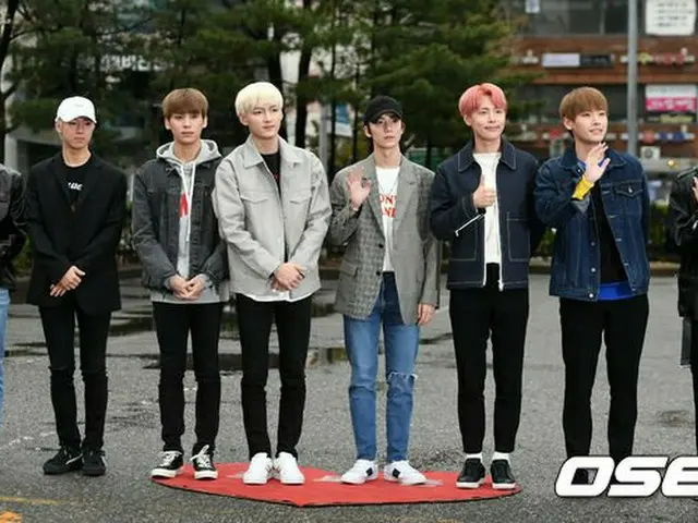 SF9、音楽放送「ミュージックバンク」出勤中。