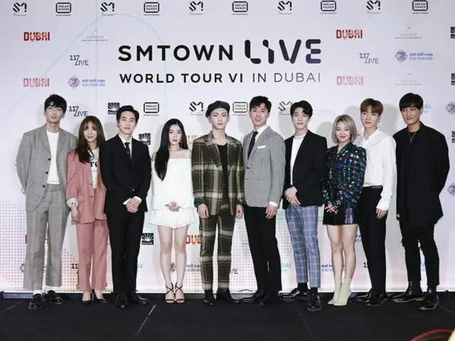 SM TOWN、ドバイに到着