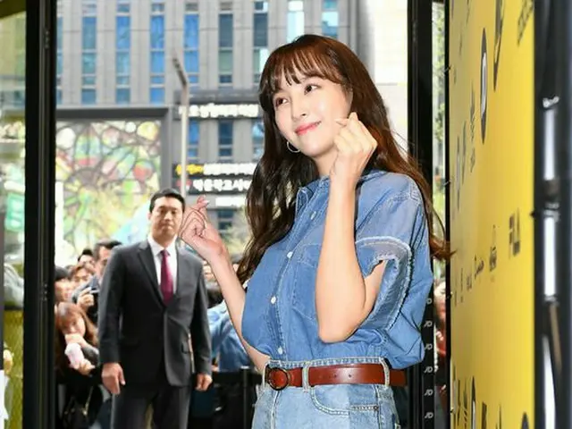 女優チョン・ヘソン、シューズ－衣類マルチショップのオープンイベントに出席