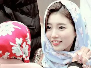 Miss A 出身 スジ、海外のファンからヒジャブをプレゼントされ、快く受け取る～その3
