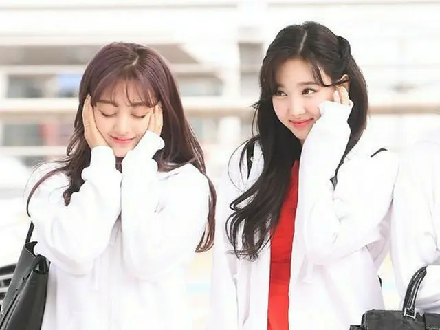 TWICE ジヒョ、ナヨン、出国中