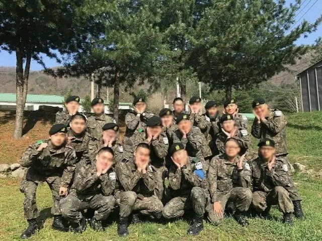 BIGBANG D-LITE、訓練所で撮影された写真