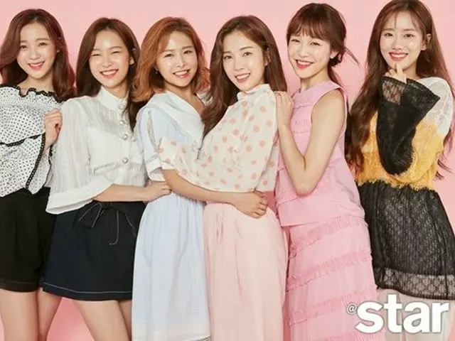 APRIL、画報公開