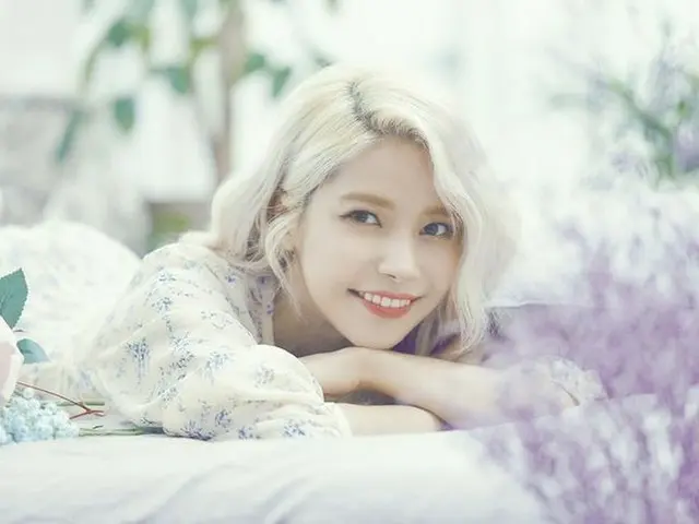 MAMAMOO ソラ、ラブリーな金髪の妖精に変身。