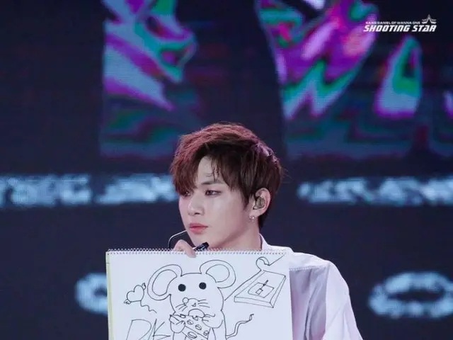 Wanna One カン・ダニエルの描いた絵がモデルを務めるthe spring homeで商品化