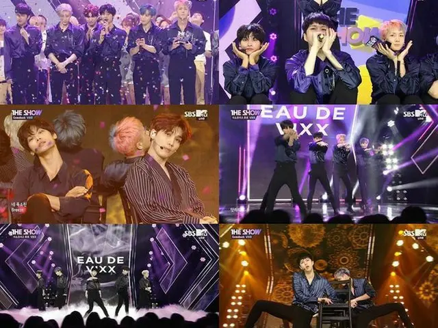 VIXX、カムバックと同時に音楽番組「THE SHOW」で1位獲得
