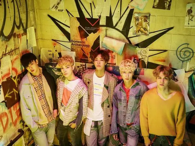 CROSS GENE、CASPER(キャスパー／中国人メンバー)脱退後、5人組で復帰