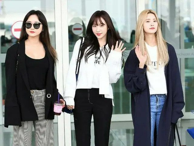 EXID、海外日程のためアメリカに出国