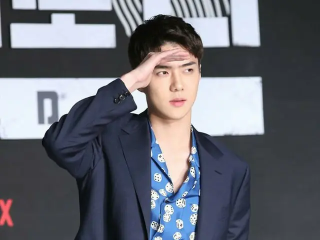 EXO SEHUN、NETFLIXバラエティ番組「犯人はまさにお前！」の制作発表会に出席