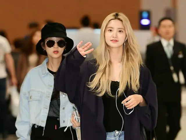 EXID、韓国に帰国