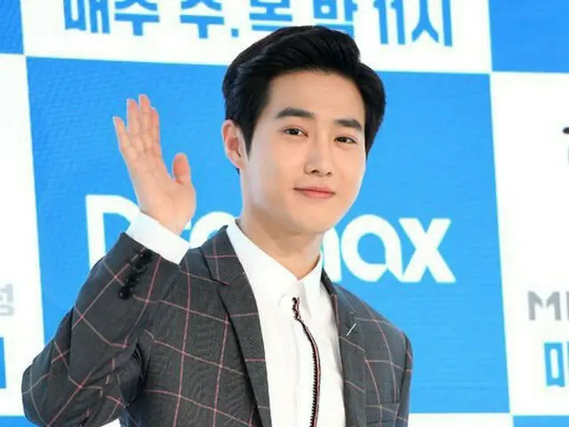 EXO Suho、ドラマ「リッチマン」の制作発表会に参加中