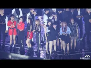 【直カムW】GFRIEND & Red Velvet、180512ドリームコンサートエンディング4K直カム公開
