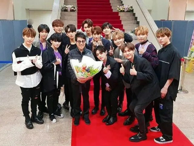 SEVENTEEN、歌手チョー・ヨンピルに感謝