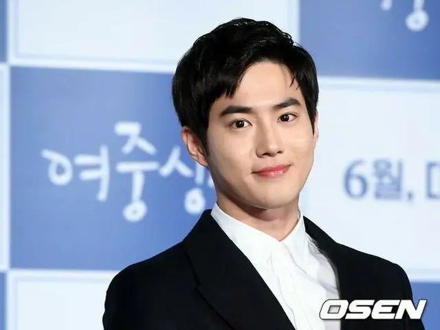 EXO SUHO、映画「女子中学生A」の制作報告会に出席