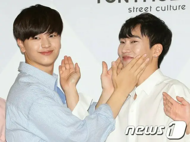 BTOB ソンジェ＆ウングァン、「TONYMOLY」サイン会開催