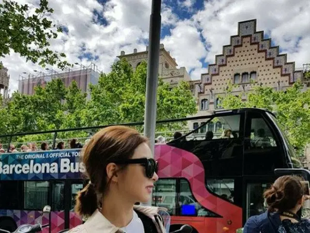 女優シン・セギョン、スペイン旅行中の写真を公開