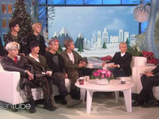 防弾少年団、米国の有名トークショー「ELLENショー」の収録が終了